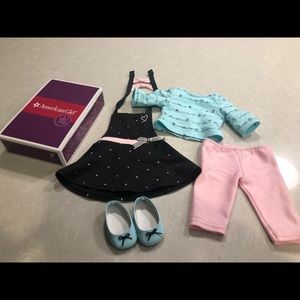 American Girl.   Grace’s baking outfit.   Gently used, in original box.